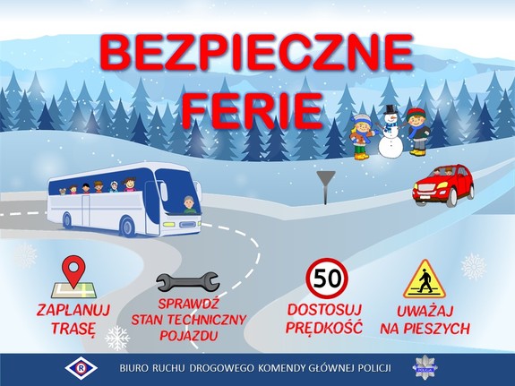 infografika na temat bezpieczeństwa, treść dostępna cyfrowo w załączniku