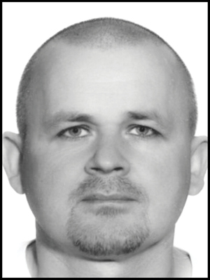Wizerunek poszukiwanego Jacka Kłosa