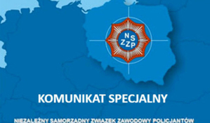 logo niezależnego samorządnego związku zawodowego policjantów